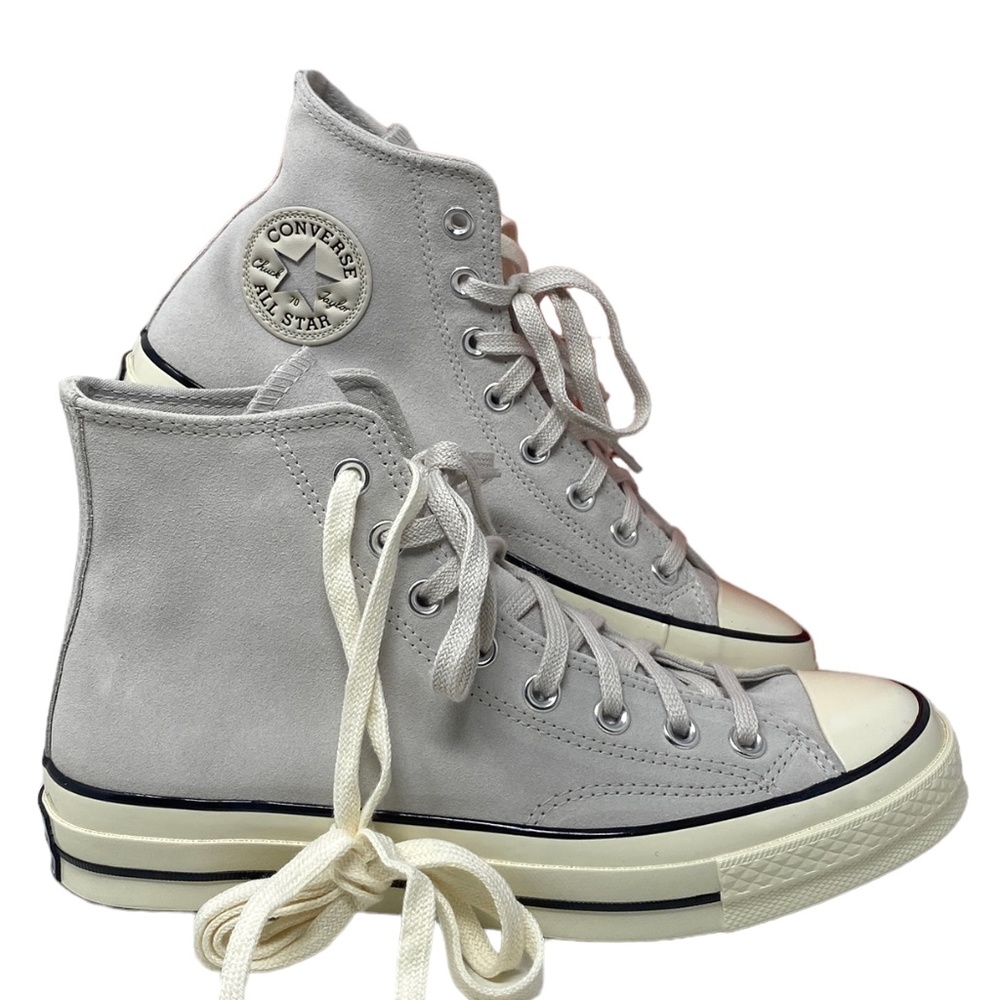 Converse Chuck 70 High Top Suede Shoes Women's Size Pale Putty Casual A01459C - Picture 1 of 9